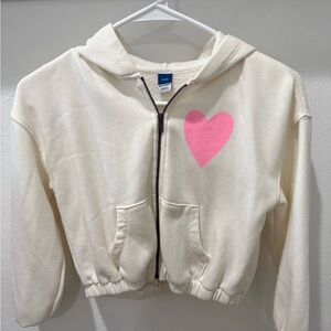 Old navy girls zip up hoodie